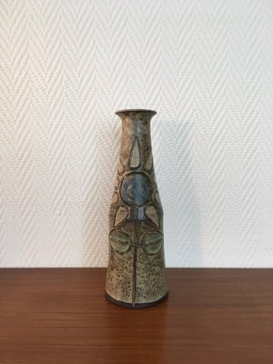 20th Century Sunflower Ceramic Vase from Hannie Mein-LL-1399297