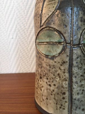 20th Century Sunflower Ceramic Vase from Hannie Mein-LL-1399297