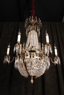 20th Century Swedish Classicist Style Empire Chandelier-FLW-1401962