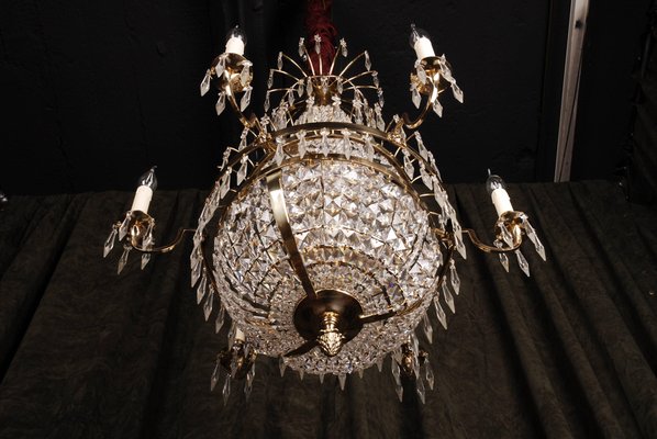 20th Century Swedish Classicist Style Empire Chandelier-FLW-1401962