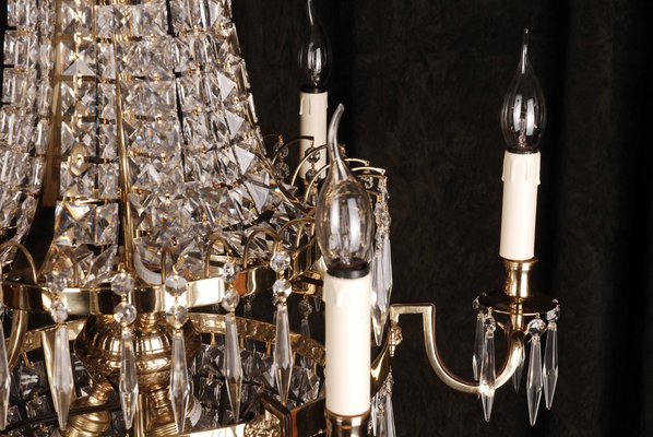 20th Century Swedish Classicist Style Empire Chandelier-FLW-1401962