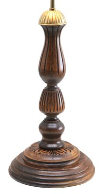 20th Century Turned Wooden Lamp-MJY-1149019