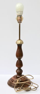 20th Century Turned Wooden Lamp-MJY-1149019