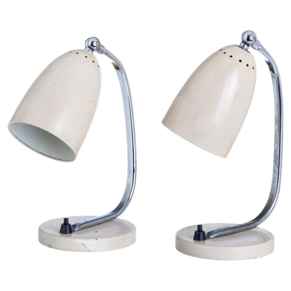 20th Century Vintage Desk Lamps, Europe, Set of 2