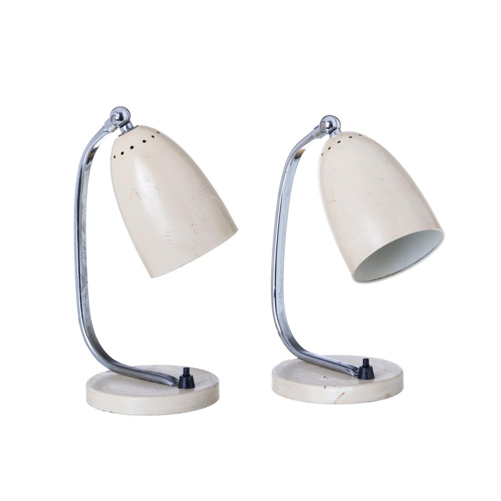 20th Century Vintage Desk Lamps, Europe, Set of 2