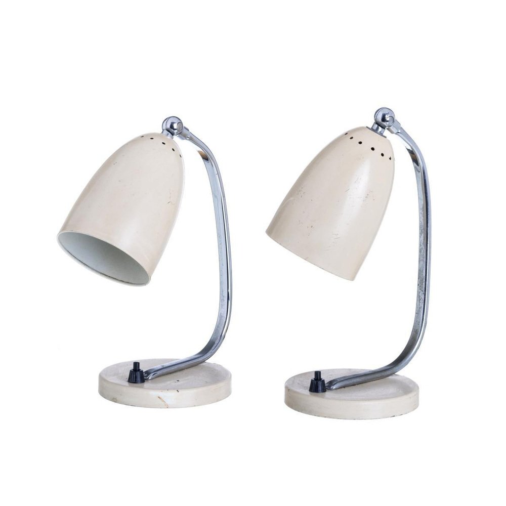 20th Century Vintage Desk Lamps, Europe, Set of 2