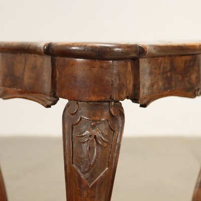 20th Century Walnut Coffee Tables, Italy, Set of 2-VMM-1334421