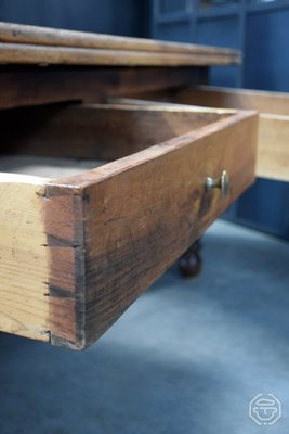 20th Century Wooden Passementier Table with Drawer, France, Lyon, 1880-LA-1299690