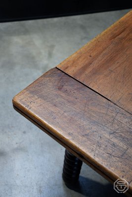 20th Century Wooden Passementier Table with Drawer, France, Lyon, 1880-LA-1299690