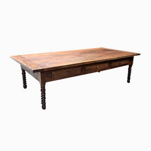 20th Century Wooden Passementier Table with Drawer, France, Lyon, 1880-LA-1299690