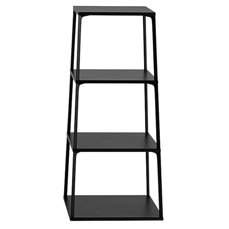 Eiffel shelf by HAY #square, 4 layers, black #