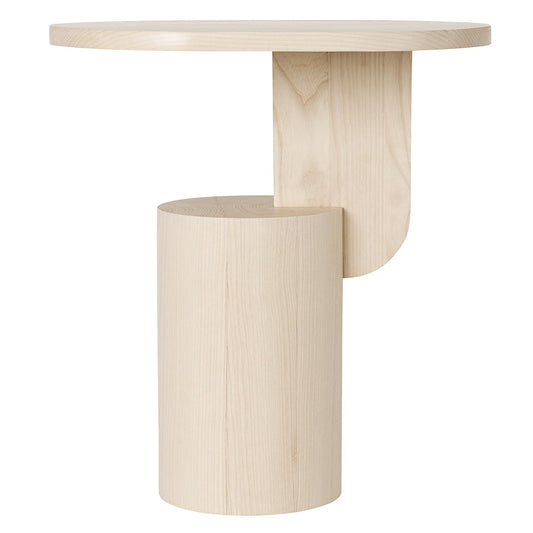 Insert side table, natural ash