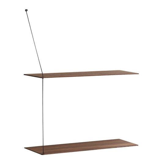 Stedge shelf 60 cm by Woud #smoked oak #