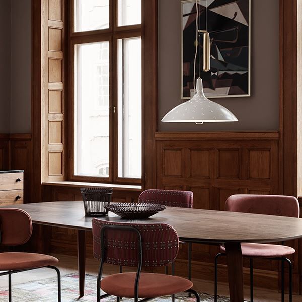 Tynell Collection 1965 Pendant Bordeaux