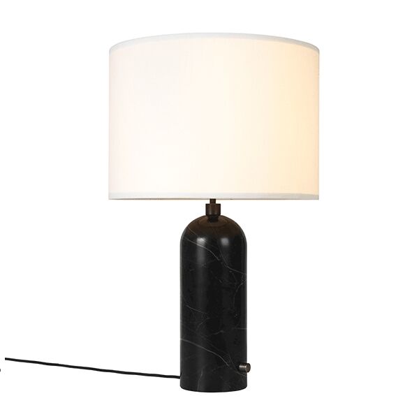 Gravity Table Lamp Large Black/Canvas