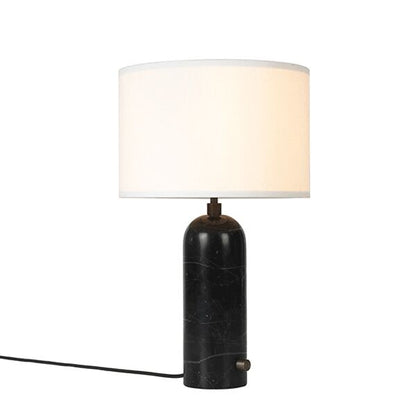 Gravity Table Lamp Small Gray Black/Canvas