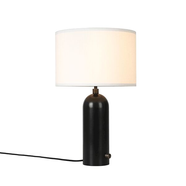 Gravity Table Lamp Small Gray Black/Canvas