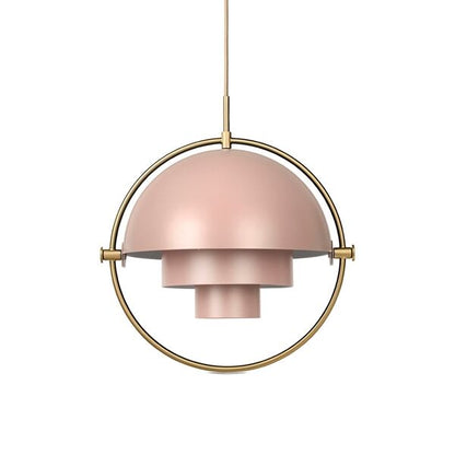Multi-Lite Pendant Large Brass & Midnight Blue - Limited Edition