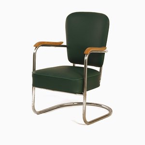 2154 Armchair by Paul Schuitema for Fana Metaal, 1930s-ZT-1008904