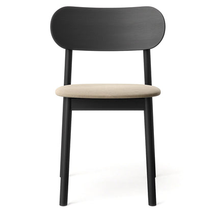 Decotique Elephant Dining Chair Black/Beige Velvet