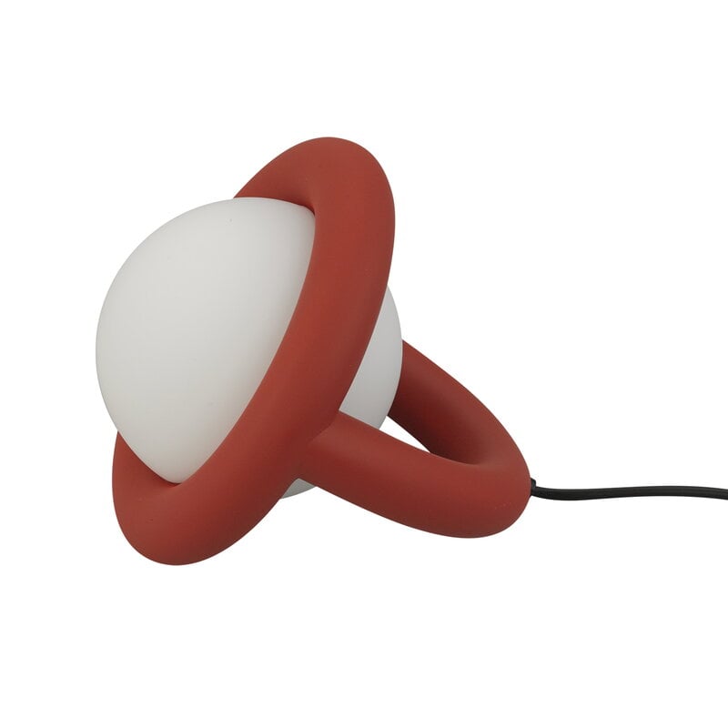 Balloon table lamp by AGO #dimmable, brick red #
