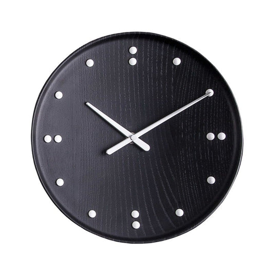 FJ Clock 25 cm by Architectmade #black #