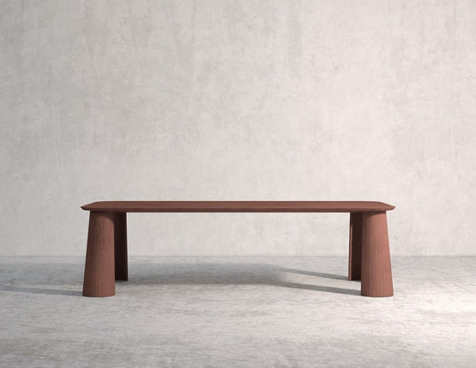 21st Century Studio Irvine Fusto Concrete Brick Color Dining Table by Marialaura Rossiello Irvine