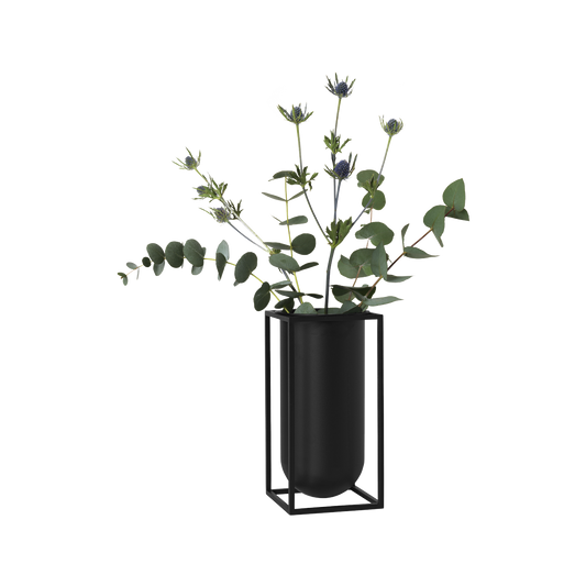 Cube Lolo Vase by Audo #Black