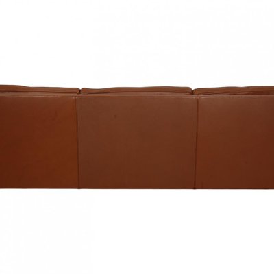 2213 Sofa in Brown Leather by Børge Mogensen, 1980s-MTD-2028738