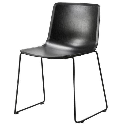 Pato chair by Fredericia #sled base, black #