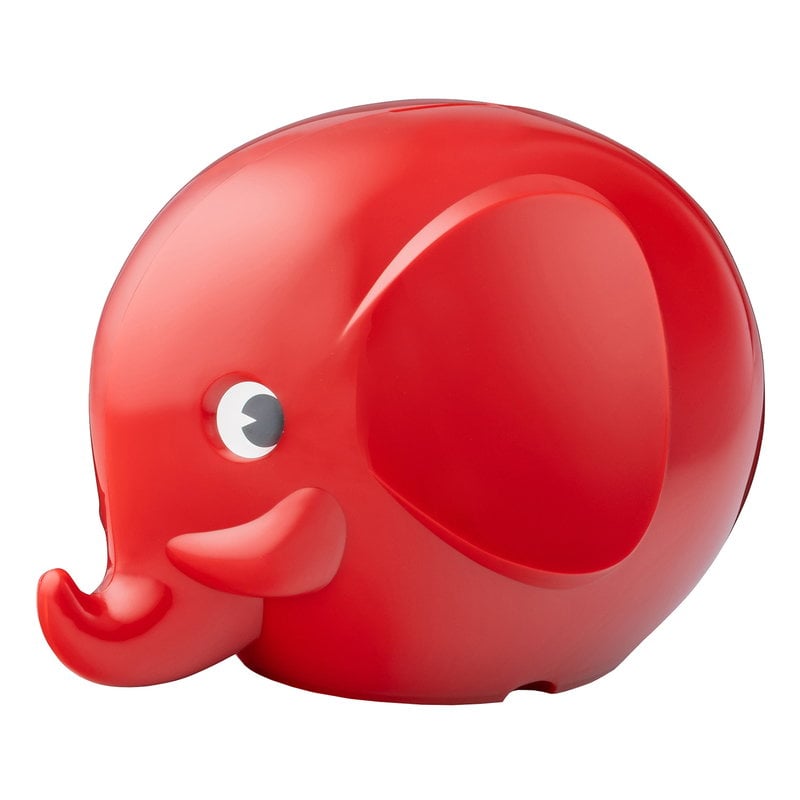 Maxi Elephant moneybox by Palaset #red #