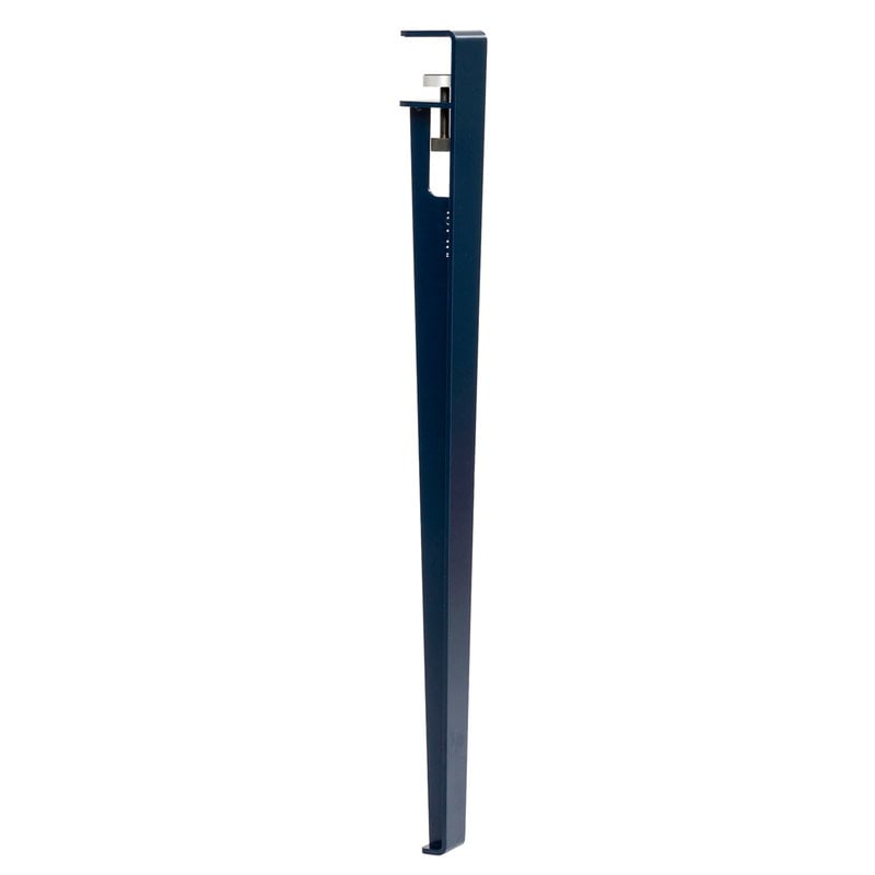 Table and desk leg 75 cm by TIPTOE #1 piece, mineral blue #