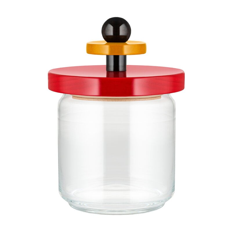 Twergi ES16 jar by Alessi #75 cl, red #