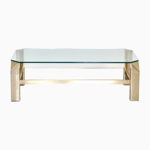 23 Karat Gold Plated Coffee Table from Belgo Chrom, 1960s-DUG-2041800