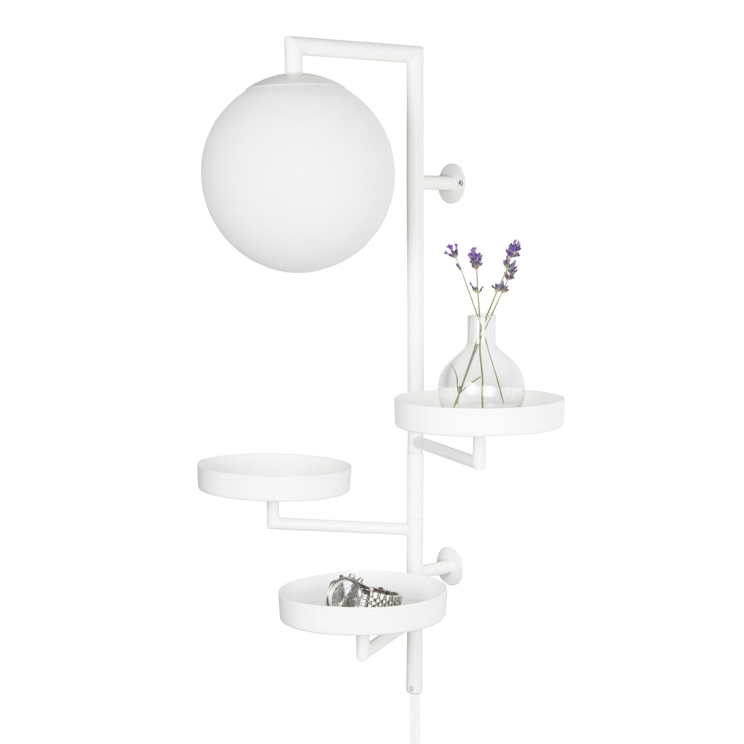 Astoria Wall Lamp by Globen Lighting #White