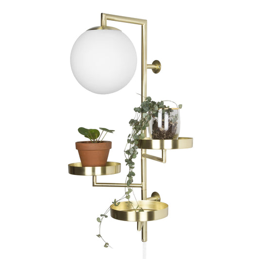 Astoria Wall Lamp by Globen Lighting #Brushed Brass