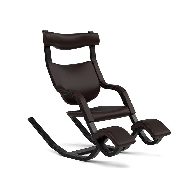 Gravity™ balans® - Ergonomic armchair with headrest (Base - Black Lacquered Ash)