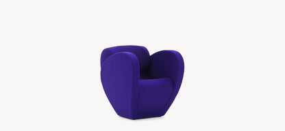 SIZE TEN - Polyester easy chair with armrests