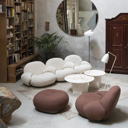Epic Coffee Table Round Ø60 White Travertine