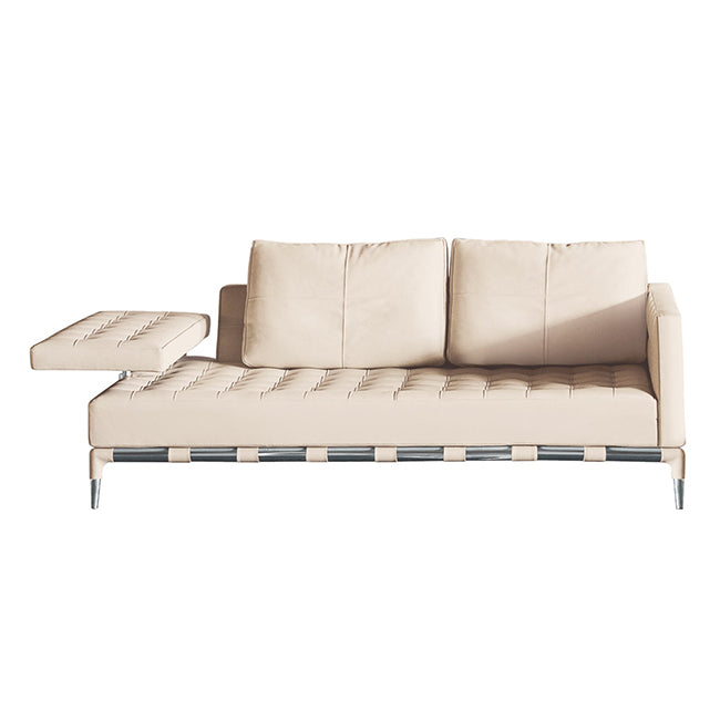 Cassina Privé Sofa with left armrest (Upholstery Material - PELLE NATURALE Z)