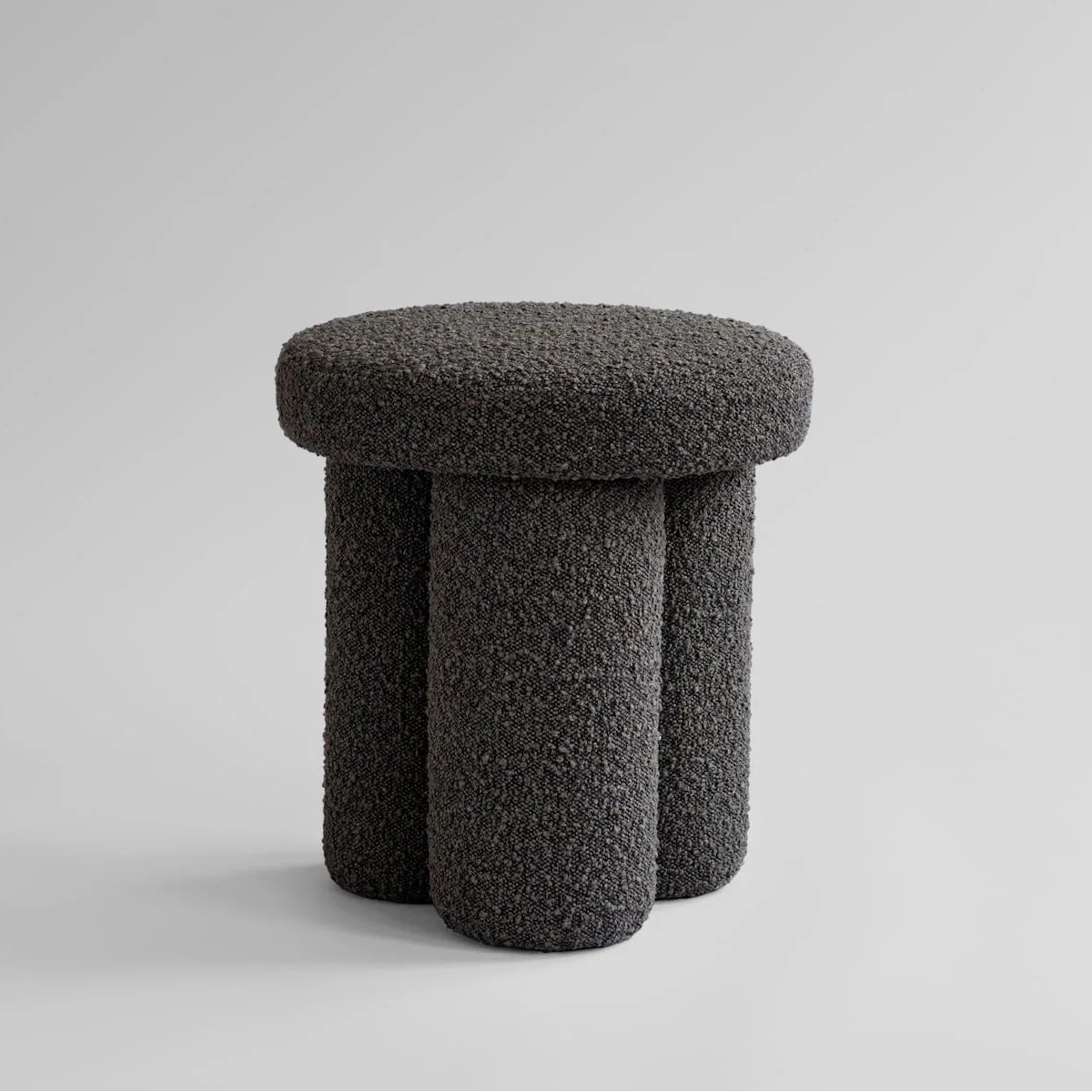 Big Foot - Bouclé Stool