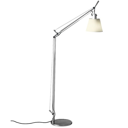 Tolomeo Basculante Lettura floor lamp by Artemide #parchment diffuser #