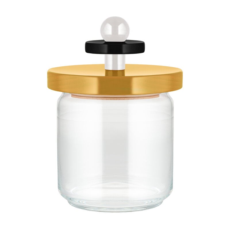 Twergi ES16 jar by Alessi #75 cl, yellow #