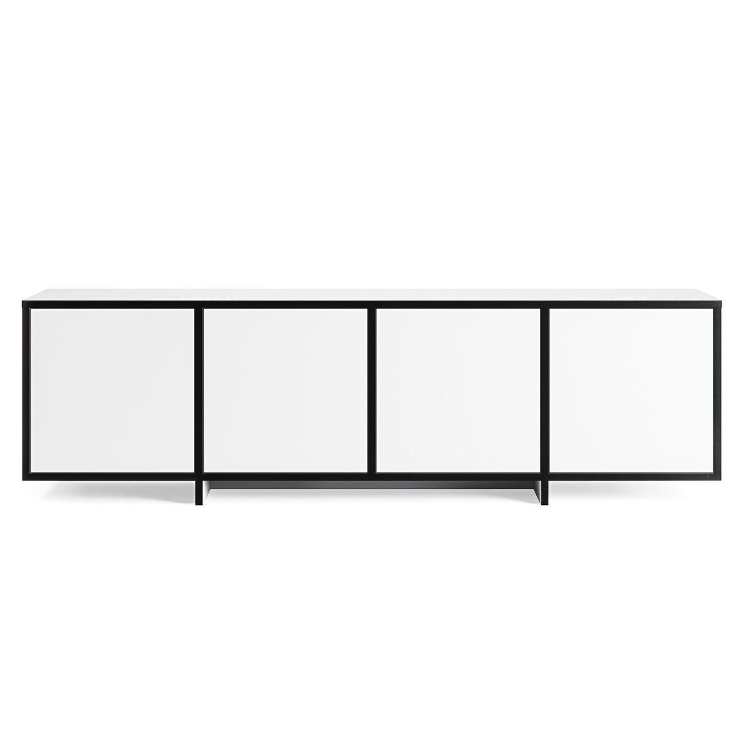 Department Noir TV Bench White/Black