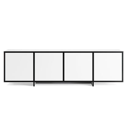 Department Noir TV Bench White/Black