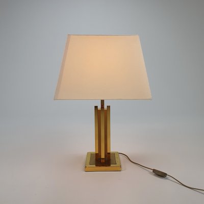 24K Gold-Plated Table Lamp, 1970s-RMX-990371