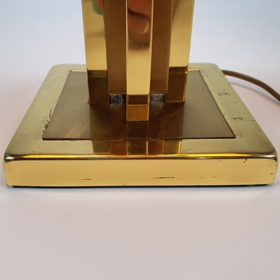 24K Gold-Plated Table Lamp, 1970s-RMX-990371