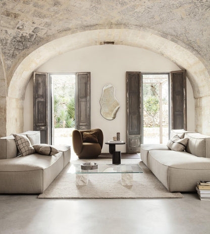 Ferm Living Mineral Coffee Table Bianco Curia Marble