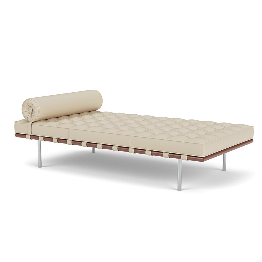 Barcelona® - Tufted Upholstered Leather Day Bed by Knoll