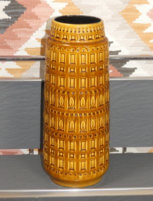 260-40 Inka Vase in Mustard Yellow from Scheurich, 1970s-AFE-1417607